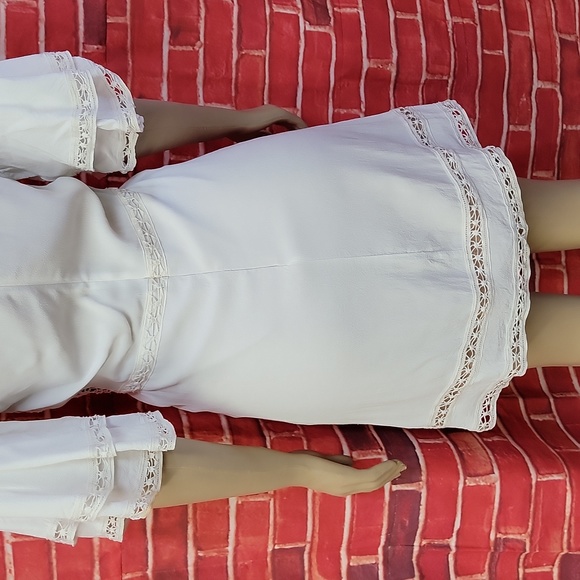 FOR LOVE AND LEMONS WHITE MINI DRESS FITS XS - Picture 10 of 13